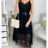 Jupon Noir En Tulle Et Froufrous 2 Jupon Noir En Tulle Et Froufrous -Elegance Douce Boutique jupon noir en tulle et froufrous