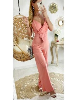 Ma Combi Corail Et Buste Drapé