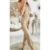 Ma Combi Pantalon Bustier Fluide Beige Et Pantalon Resserré 1 Ma Combi Pantalon Bustier Fluide Beige Et Pantalon Resserré -Elegance Douce Boutique ma combi pantalon bustier fluide beige et pantalon resserre