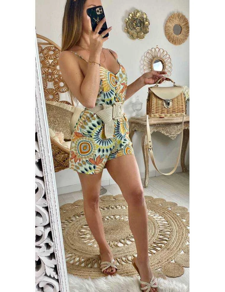 Ma Combi-short Imprimé "hippie Vibes" 4 Ma Combi-short Imprimé "hippie Vibes" – Image 2