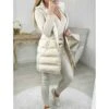 Ma Doudoune Sans Manches Beige " Hood" -Elegance Douce Boutique ma doudoune sans manches beige hood