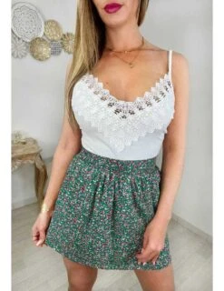 Ma Petite Jupe "green Liberty" -Elegance Douce Boutique ma petite jupe green liberty 1