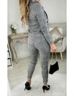 Ma Petite Veste Courte à Carreaux 7 Ma Petite Veste Courte à Carreaux -Elegance Douce Boutique ma petite veste courte a carreaux 2