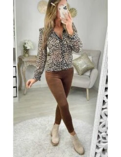 Mon Chemisier En Voilage & Volants "Léo"