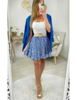 Mon Joli Blazer Bleu Roi " Boutons Dorés"