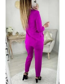 Mon Joli Blazer Fuchsia "so Chic" -Elegance Douce Boutique mon joli blazer fuchsia so chic 2