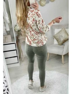 Mon Joli Chemisier Fluide "sweet Print" -Elegance Douce Boutique mon joli chemisier fluide sweet print 5