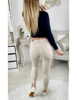 Mon Joli Pull Bas Croisé Et Côtelé "col Pearls & Strass" -Elegance Douce Boutique mon joli pull bas croise et cotele col pearls strass 2