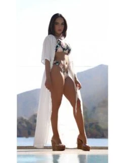 Mon Petit Bikini "Noir & Flowers" -Elegance Douce Boutique mon petit bikini noir flowers 2