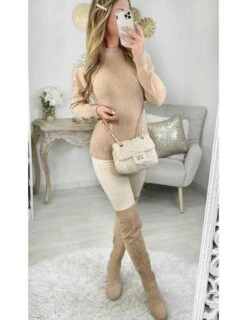 Mon Petit Short Style Cuir Caramel "basic" -Elegance Douce Boutique mon petit short style cuir caramel basic 2