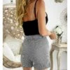 Mon Short Taille Haute Black Vichy Et Boutons Dorés 1 Mon Short Taille Haute Black Vichy Et Boutons Dorés -Elegance Douce Boutique mon short taille haute black vichy et boutons dores
