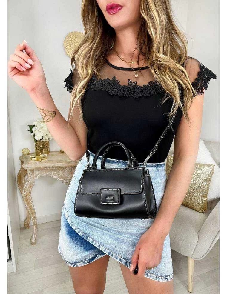Mon Top Noir "buste En Tulle Et Brodé" 3 Mon Top Noir "buste En Tulle Et Brodé"