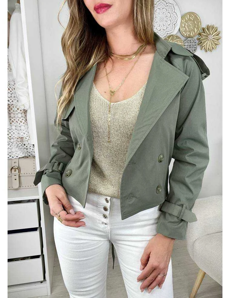 Mon Trench Court Kaki 4 Mon Trench Court Kaki – Image 2