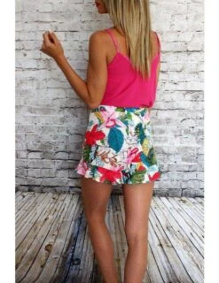 Elegance Douce Boutique 22 Elegance Douce Boutique -Elegance Douce Boutique short imprime volant 1