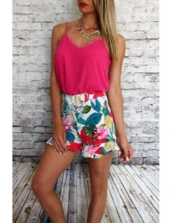 Short Imprimé "Volant"